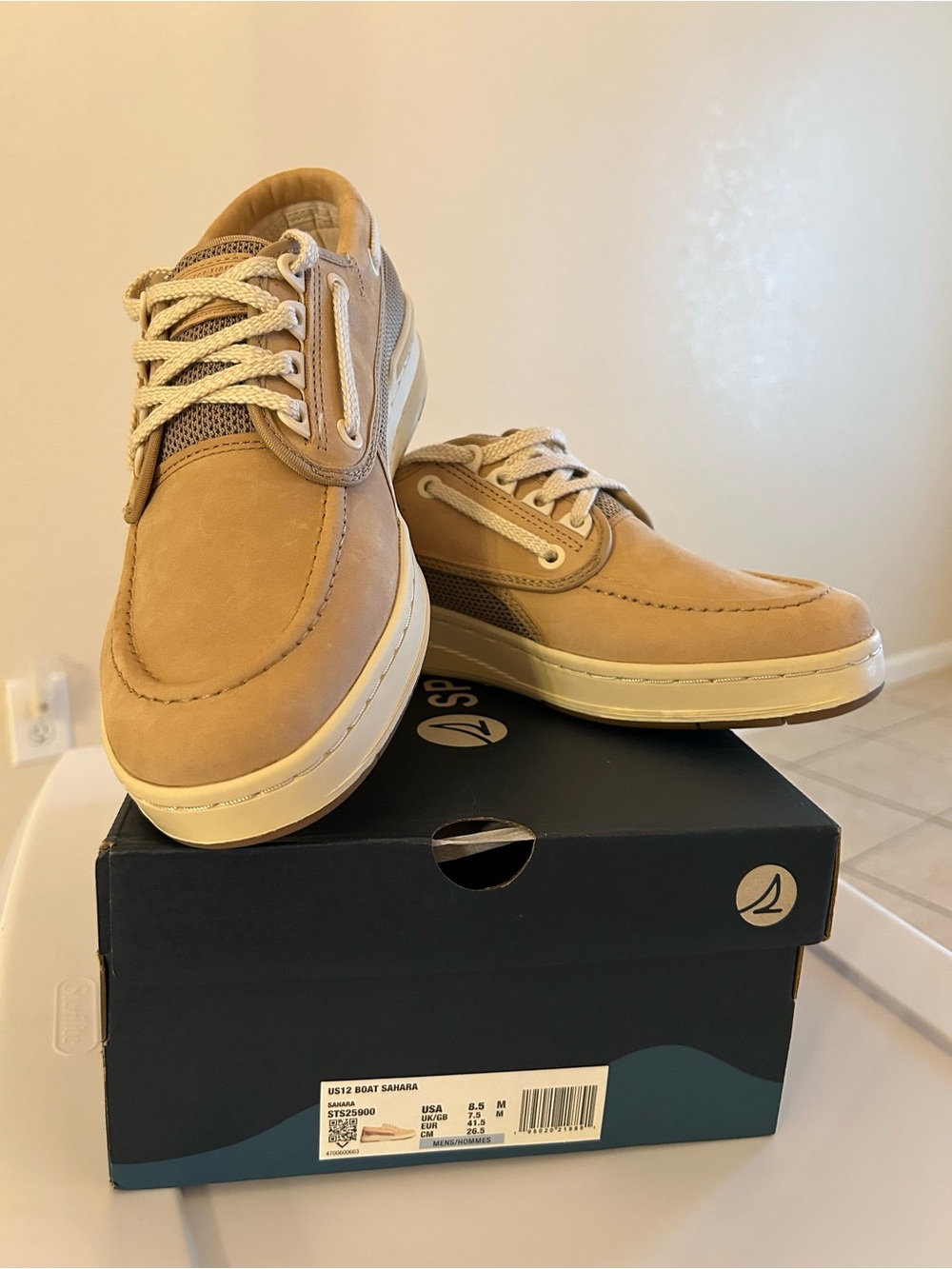 Sperry Men's Boat Shoe size 8.5 New with box - Picture 3 of 8
